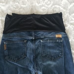 Paige Laurel Canyon Maternity Jeans Size 28